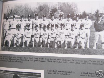 1983 MOORE YEARBOOK bryan gabehardt LOUISVILLE KY daub