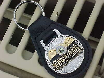 VON DUTCH FLYING EYEBALL STARBURST LEATHER KEY FOB MINT TOP QUALITY