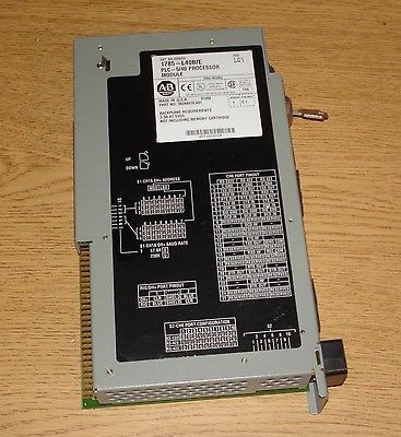 ALLEN BRADLEY 1785 L40B SERIES E ETHERNET PROCESSOR MODULE 1785L40B