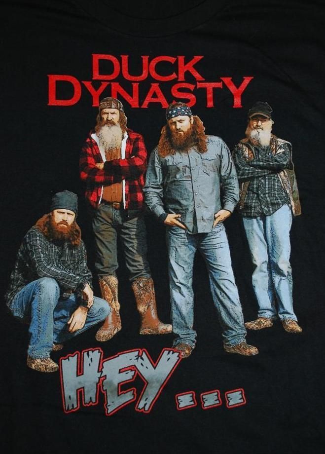 DUCK DYNASTY T SHIRT ROBERTSON FAMILY SI COMMANDER CALLS A&E SHOW S M