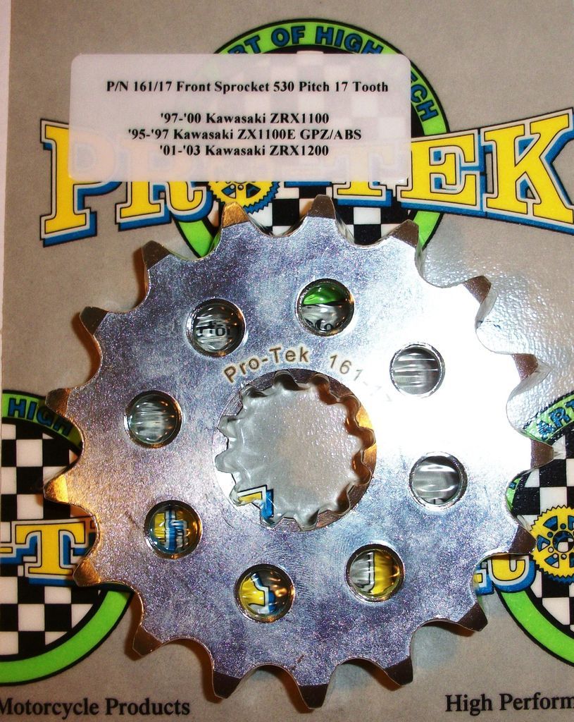 Pro tek Front Sprocket 530 Pitch Kawasaki 1997 1998 1999 2000 ZRX1100