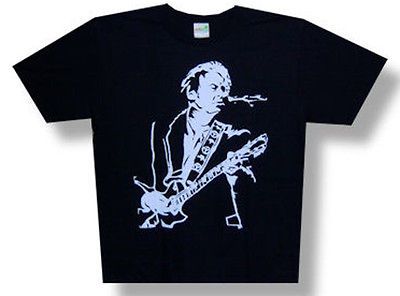 New Neil Young Playing Guitar Back=No rth American Tour 08 Black 3X T