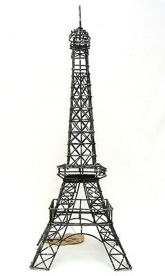 France Eiffel Tower Replica Statue Tea Light Holder Jewelry Hanger #20