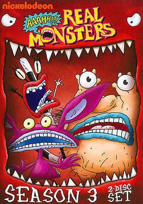 AAAHH REAL MONSTERS SEASON 3   NEW DVD BOXSET