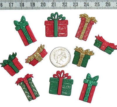 NOVELTY CHRISTMAS BUTTONS SCRAPBOOKING QUILT CRAFT #14