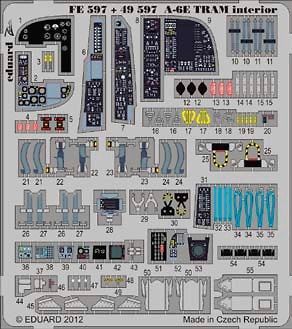 Eduard Zoom FE597 1/48 Kinetic Grumman A 6E TRAM Intruder