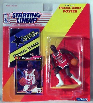 Michael Jordan Starting Lineup Sports Superstar Action Figure Kenner