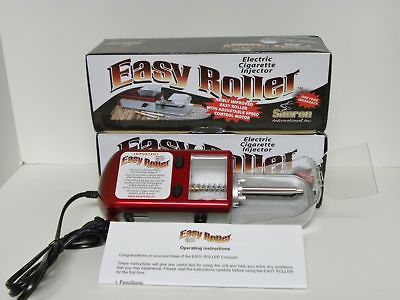 EASY ROLLER ELECTRIC CIGARETTE ROLLING MACHINE WITH CASSPIN CLOSER