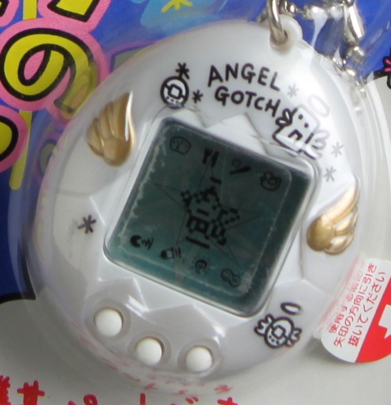 Japanese Angelgotchi/Te nshitchi Tamagotchi Angel Gold MINT