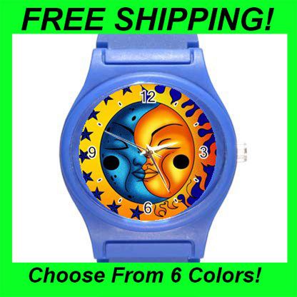 Celestial Symbol Design #2   Round Sports Watch (6 Colors)  SW1225