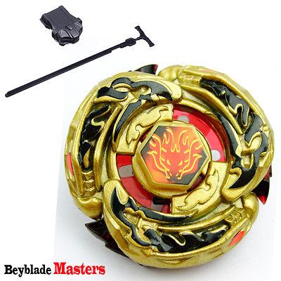 Fusion Beyblade Masters GOLD L DRAGO DESTROY DF105LRF +Power Launcher