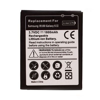 New 1800mAh Battery For Samsung Galaxy S2 II i9100 i9100 GT i9100 GT