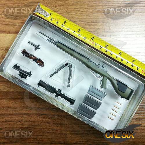 P05 05 1/6 Scale ZYToys ZY 8029 Sniper Rifle Set M14 Rifle