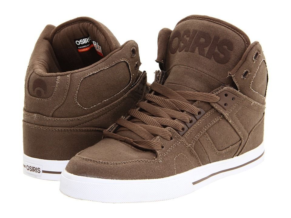 Osiris NYC 83 Bronx Vulc VLC Brown White Shoe 8 8.5 9 9.5 10 10.5 11