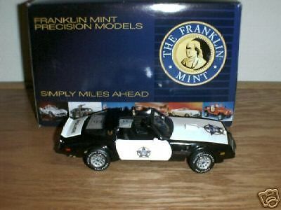 1977 Pontiac Police   Trans Am   Franklin Mint   New