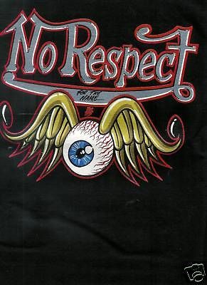 No Respect Von Dutch style Motorcult t shirt assor size