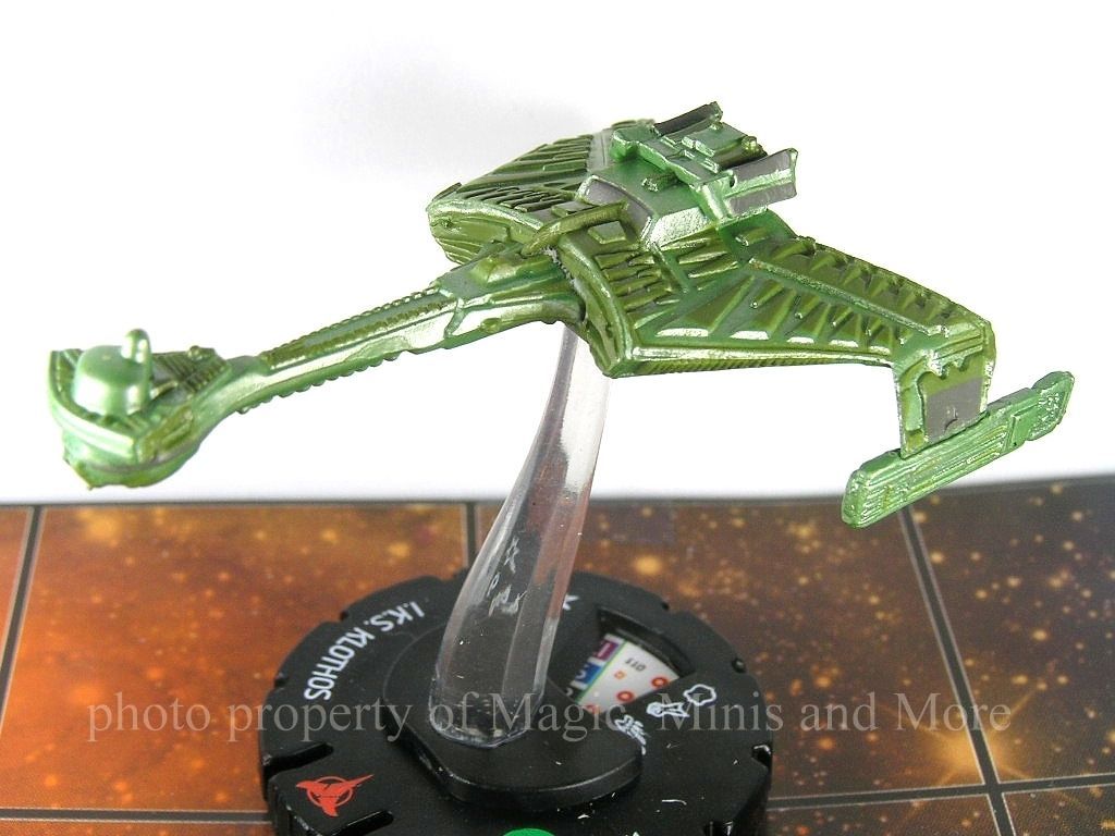 Star Trek Tactics I.K.S. KLOTHOS #11 Heroclix miniature Wizkids/NECA