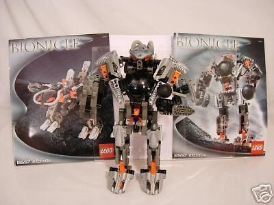 EXO TOA Lego Bionicle 8557 2002 exo toa Titan Huge 378 pc set 100%