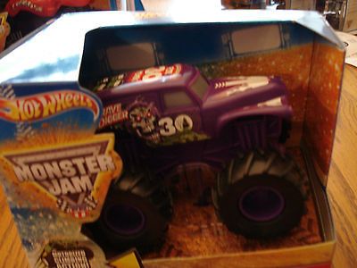 2012 Monster Jam Truck REV TREDZ 30th ANNIVERSARY PURPLE GRAVE DIGGER