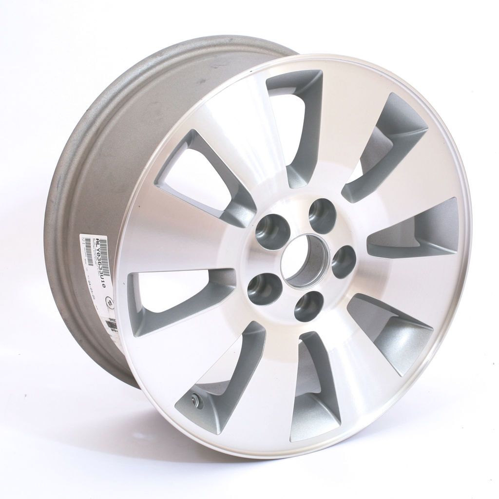 Keystone ALY03633U10 Machined and Silver Aluminum Rim 06 11 Mountaneer