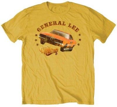 THE DUKES OF HAZZARD TWO WHEEL GENERAL T SHIRT SM MED LG XL 2XL