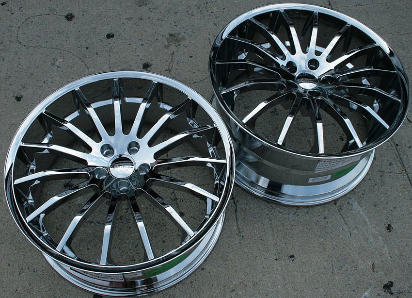 GIOVANNA MARTUNI 20 CHROME RIMS WHEELS LS430 STAG