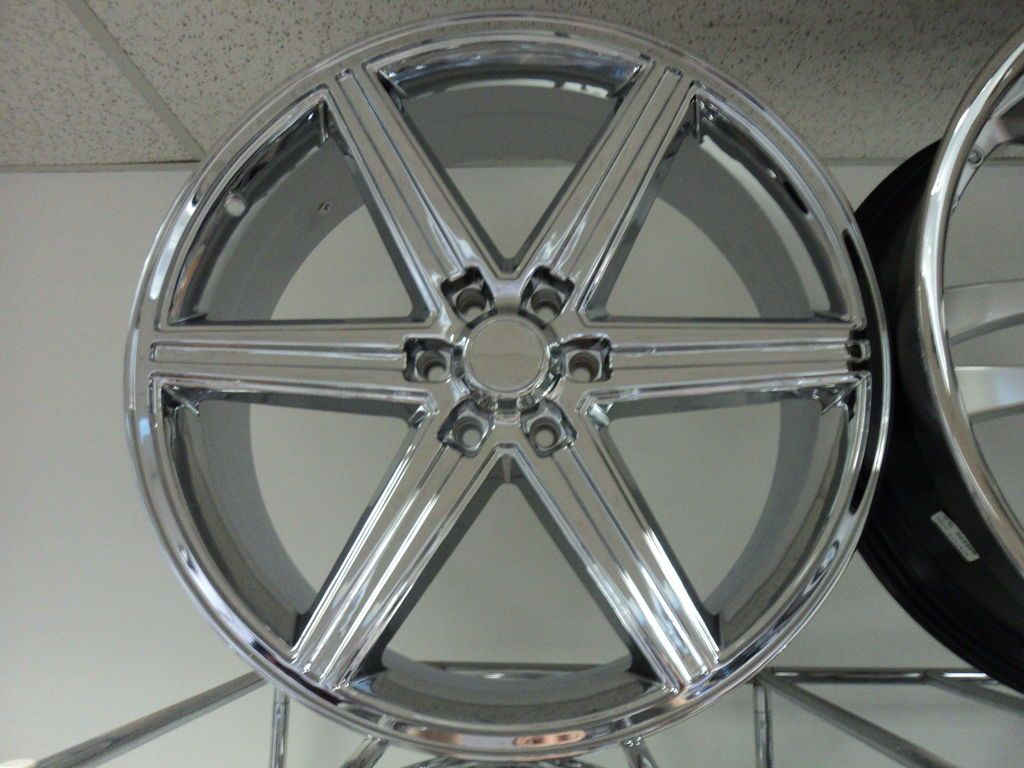 IROC WHEELS CHROME 24 6X139.7 (SET OF 4) 24X9.0 NEW CHEVY GMC TAHOE