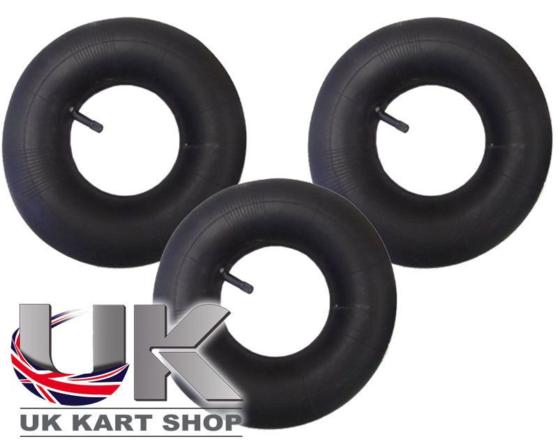 Kart 3 x Go Kart Trolley / Jockey Wheel Inner Tube 260mm (10Inch