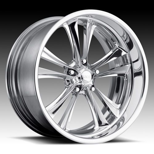 18 FOOSE Knuckle 2 Piece CAST 18x12 or 18x15 Polished ONE SINGLE RIM