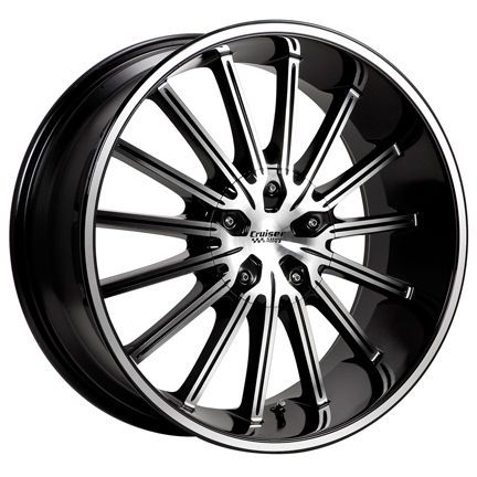 22 6X139/135 RIMS AND TIRES BLACK FORD F150 NAVIGATOR TITAN ARMADA