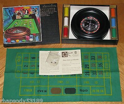 Roulette Set Professional Style Pacific Game Co CA USA 8 wheel