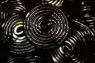 HARIBO BLACK LICORICE WHEELS 3LBS