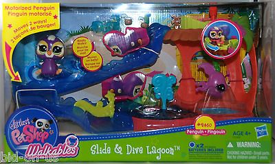 Littlest Pet Shop Walkables ★ SLIDE & DIVE LAGOON ★ #2460