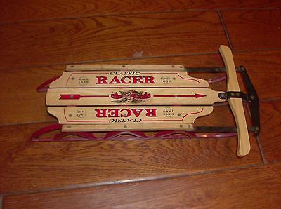 Roadmaster Flexible Flyer Classic Racer Replica Miniature Snow Sled