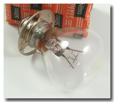 MOTORCYCLE HEADLIGHT HEAD LIGHT LAMP BULB STANLEY A5655K 6V25/25W NOS