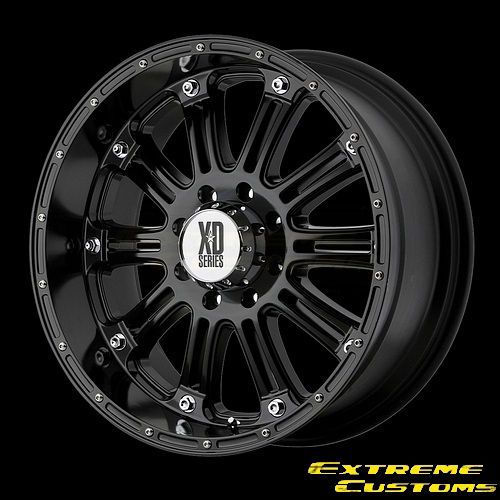 XD Series XD795 Hoss Gloss Black 5 6 8 Lugs One Single Wheel Rim