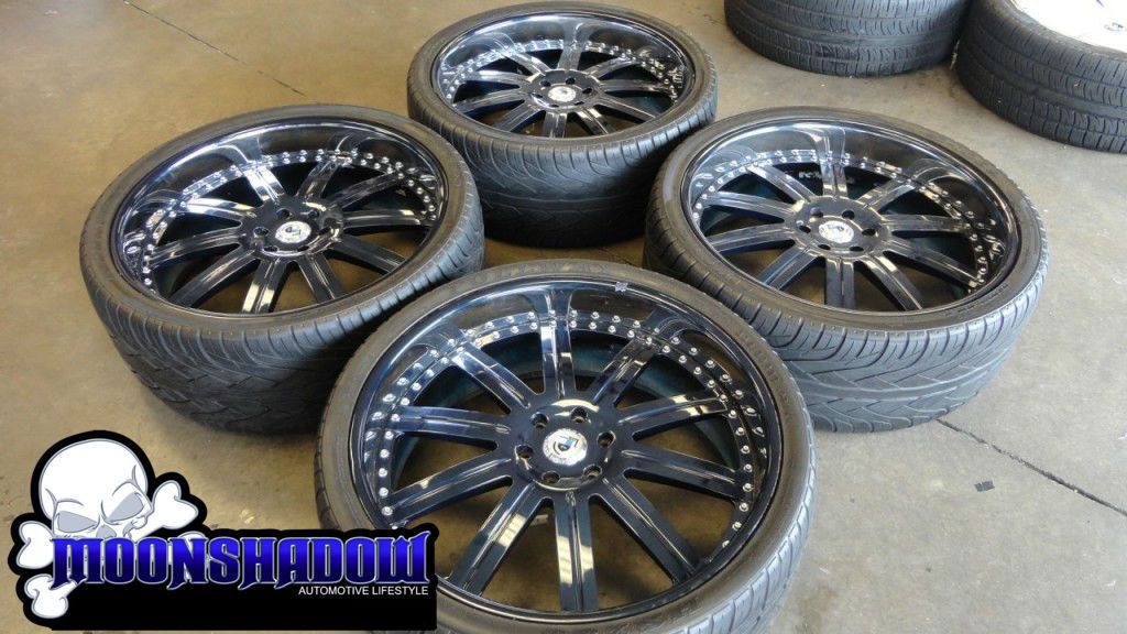 134 Custom Painted 3 Piece Wheels Rims Cadillac Escalade Denali