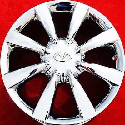 NEW 18 INFINITI EX35 OEM CHROME WHEELS RIMS G35 Q45 M35 EXCHANGE 73700