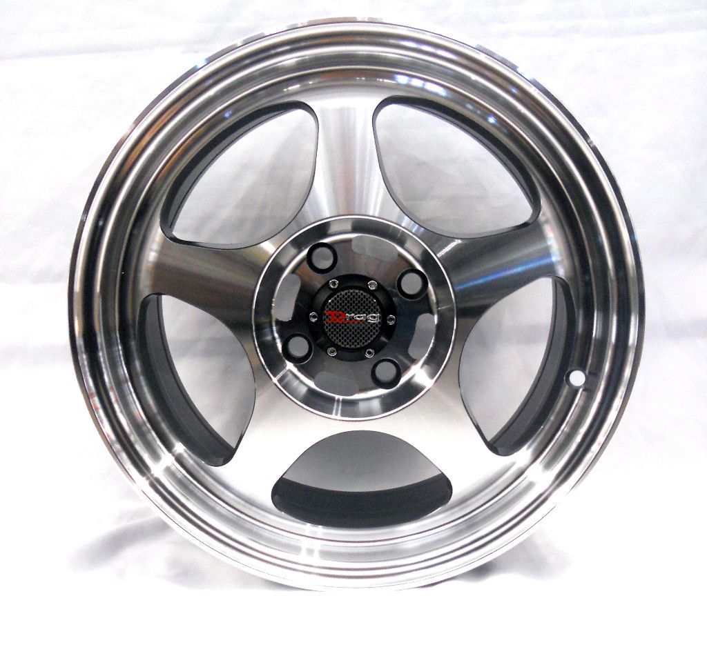 Drag Dr 23 Wheels Rims Polish 15x6 5 4x100 4pcs