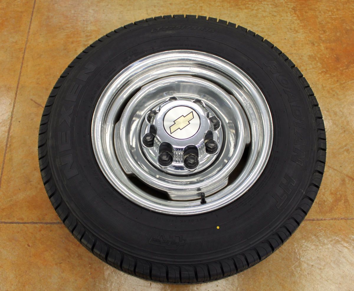 16 GMC Savana 2500 3500 Van Wheel Rims Tires LT225 75 16 Chevy Express