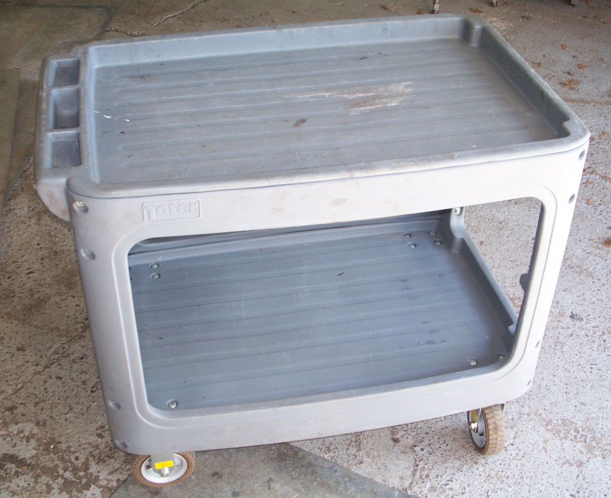  SERVICE CART 24 X36 RATED 400LBS CAPACITY WITH PNEUMATIC WHEELS