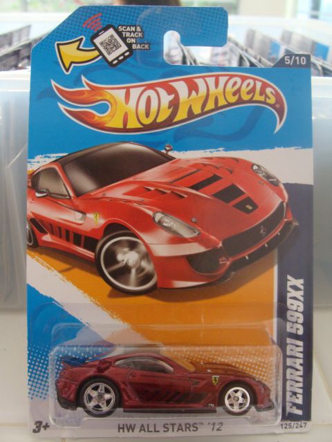 Hot Wheels Treasure Hunt Super Ferrari 599XX VHTF