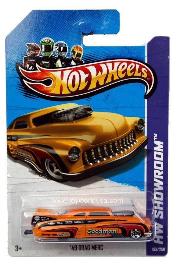 2013 Hot Wheels 193 HW Showroom 49 Drag Merc