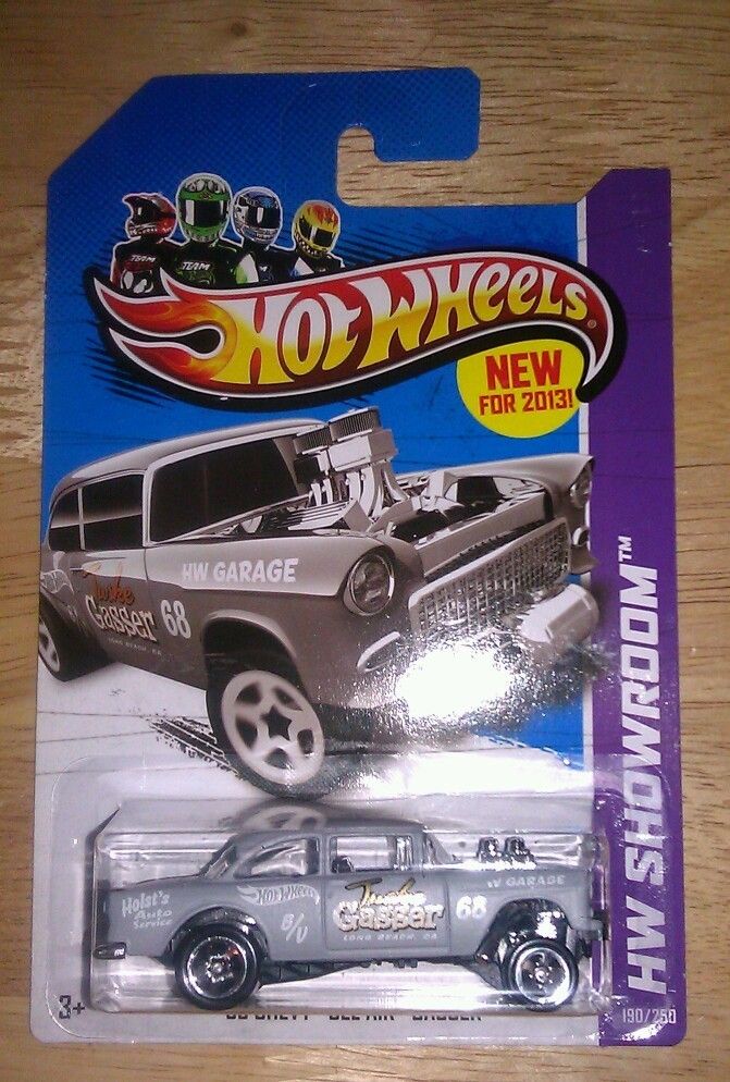 Hot Wheels 55 Chevy Bel Air Gasser 2013 NIP