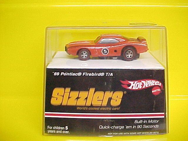 Hot Wheels Sizzlers Orange 69 Pontiac Firebird Sealed Redline Target