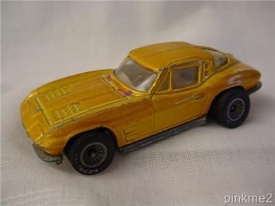 Hot Wheels Met Gold Split Window 63 Vette Real Riders