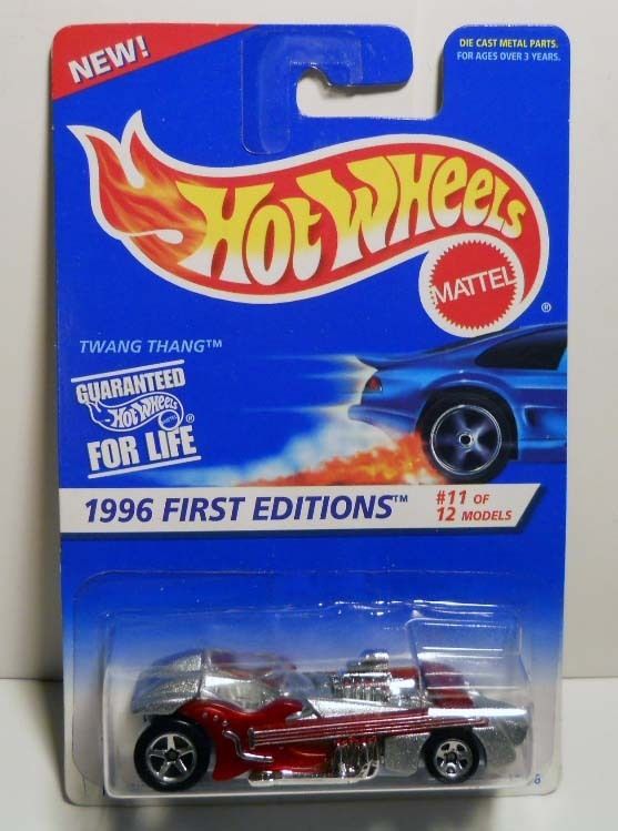 Hot Wheels 1996 376 First Ed Twang Thang Mint on Card