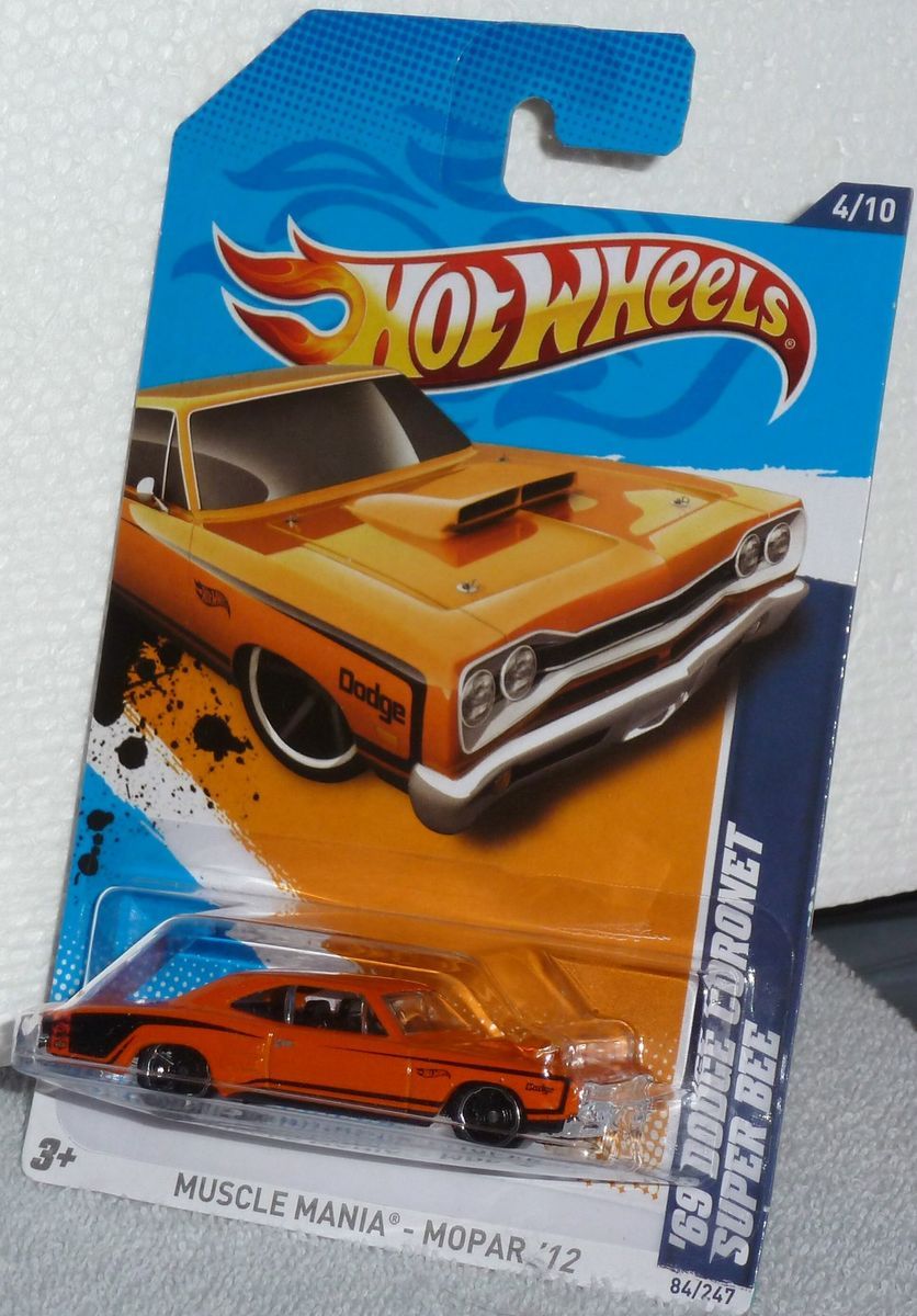 Hot Wheels 69 Dodge Coronet Super Bee Col 84 Muscle Mania