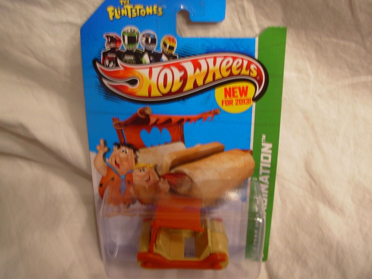 Hot Wheels New 2013 The Flinstones Flintmobile 70 250