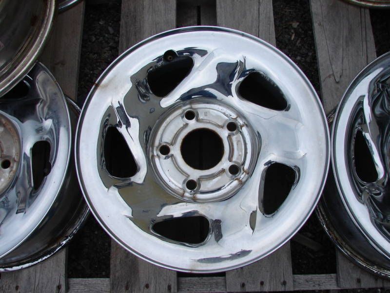 16 Dodge RAM 1500 5 Spoke Chrome Wheel Wheels Rims